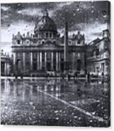 Piazza San Pietro Canvas Print