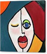 Picasso's Girl Canvas Print