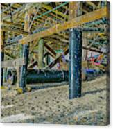 Pier Underworld 9 Canvas Print
