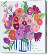 Pink Blossoms Ii Canvas Print