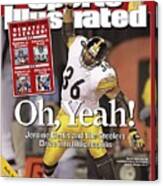 Pittsburgh Steelers Jerome Bettis, 2006 Afc Wild Card Sports Illustrated Cover Canvas Print