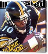 Pittsburgh Steelers Qb Kordell Stewart Sports Illustrated Cover Canvas Print