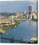 Pittsburgh_panorama1 Canvas Print