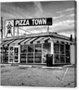 Pizza Town Usa Canvas Print