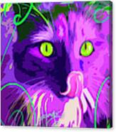 Popcat Slick Canvas Print