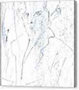 Portrait Of A Man 2 Canvas Print