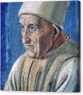 Portrait Of An Old Man, 1485. Artist Canvas Print