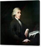 Portrait Of Joseph Priestley Canvas Print