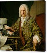 Portrait Of Marc De Villiers, Secretaire Du Roi Canvas Print