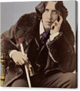 Portrait Of Oscar Wilde, C. 1882 Canvas Print