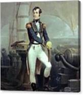 Portrait Of Stephen Decatur, 1863 Canvas Print