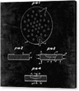 Pp1113-black Grunge Transistor Semiconductor Patent Poster Canvas Print