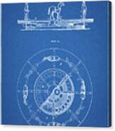 Pp351-blueprint Carousel 1891 Patent Poster Canvas Print