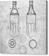 Pp432-slate Coke Bottle Display Cooler Patent Poster Canvas Print