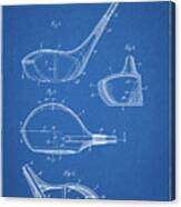 Pp9-blueprint Golf Driver 1925 Patent Poster Canvas Print