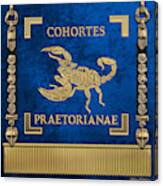 Praetorian Guard Standard - Vexillum Of Cohortes Praetorianae Canvas Print
