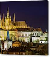 Prague Twilight Canvas Print