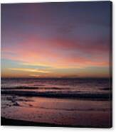 Pre-dawn Purple Sunrise No. 0294 Canvas Print
