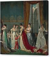 Preparation For The Coronation Canvas Print