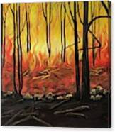 Prescott Forest Fire Canvas Print