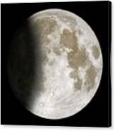 Progression Of A Total Lunar Eclipse Canvas Print
