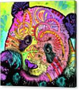 Psychedelic Panda Canvas Print