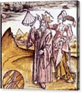 Ptolemy, Alexandrian Greek Astronomer Canvas Print
