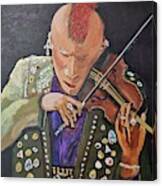 Punk Fiddler Canvas Print