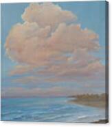 Quiet Beach Afernoon Canvas Print