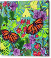 Rainbows & Butterflies Canvas Print