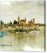 Rapperswil Cityscape 1 Canvas Print