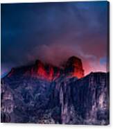 Real Rare Red Rock Canvas Print