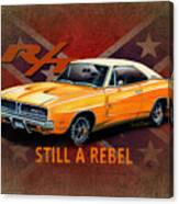 Rebel Charger Canvas Print
