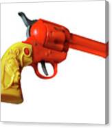 Red And Yellow Gun Canvas Print