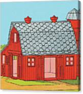Red Barn Canvas Print