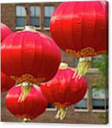 Red Lanterns Canvas Print