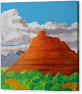 Red Mountain Afternoon Canvas Print