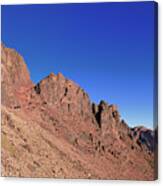 Red Mountains Canvas Print