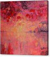 Red Sky At Night Canvas Print