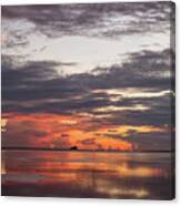Reflected Sunset Canvas Print