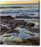 Reflections On The Rocks Canvas Print