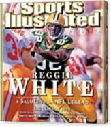 Reggie White, 2006 Pro Football Hall Of Fame Class Sports Illustrated Cover Canvas Print