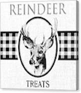 Reindeer Treats Canvas Print