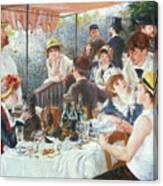 Renior-luncheon Of The Boating Party Canvas Print
