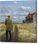 Revisiting The Old Homestead Canvas Print