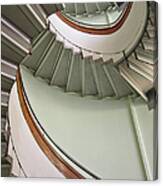 Revolving Stairs Canvas Print