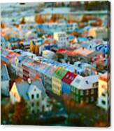 Reykjavik City Mood Canvas Print