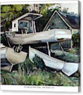 Richardson Boat Shop Canvas Print