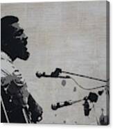 Richie Havens At Woodstock Canvas Print