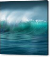 Riding The Wave Canvas Print